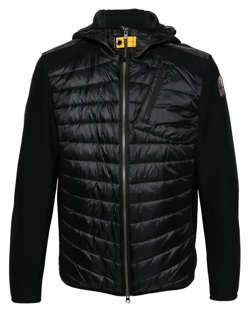 Parajumpers Black Nolan Padded Jacket for men