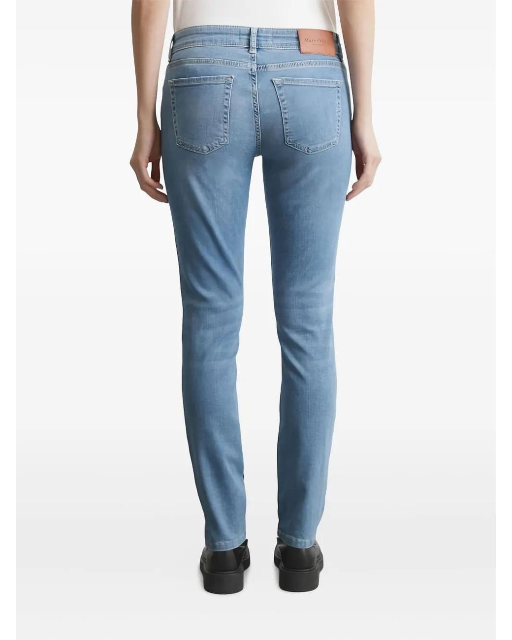 Marc O' Polo Blue Logo-Patch Jeans