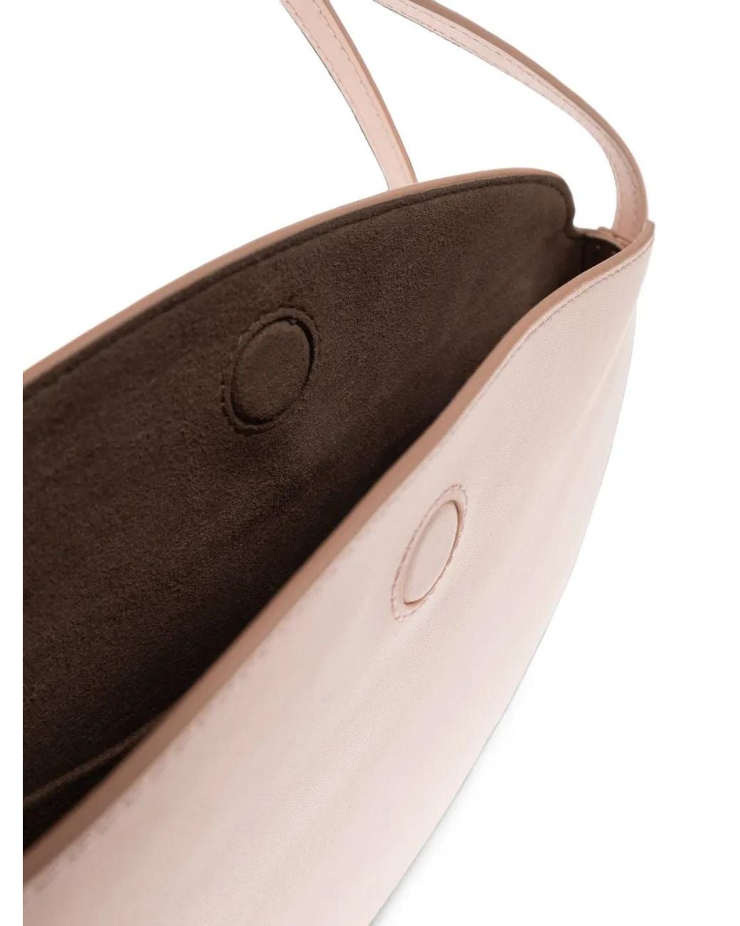 Furla Pink Moonstone Leather Shoulder Bag