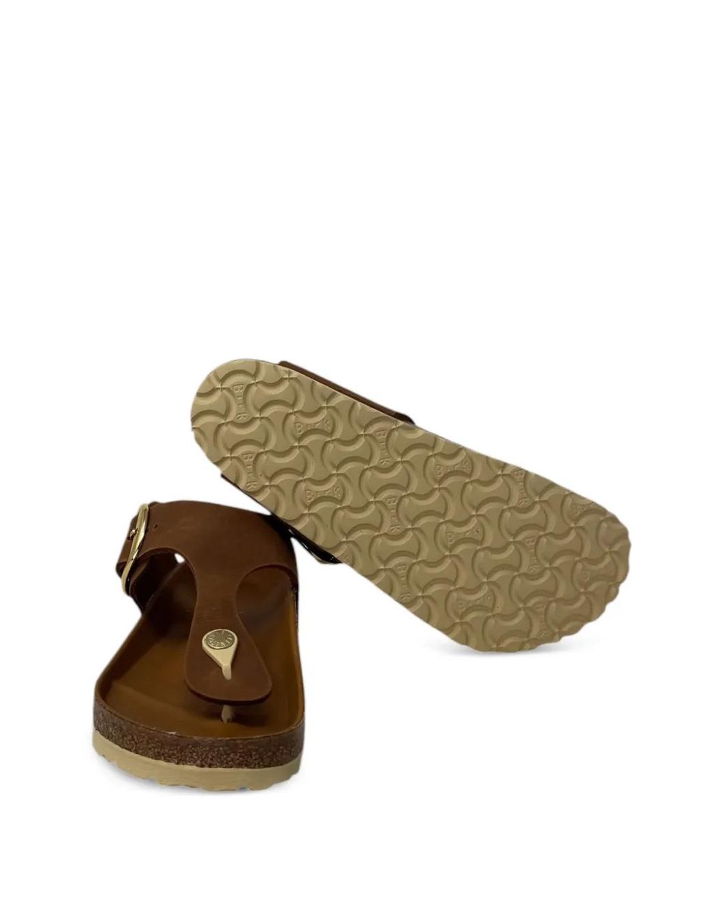 Birkenstock Brown Gizeh Big Buckle Sandals