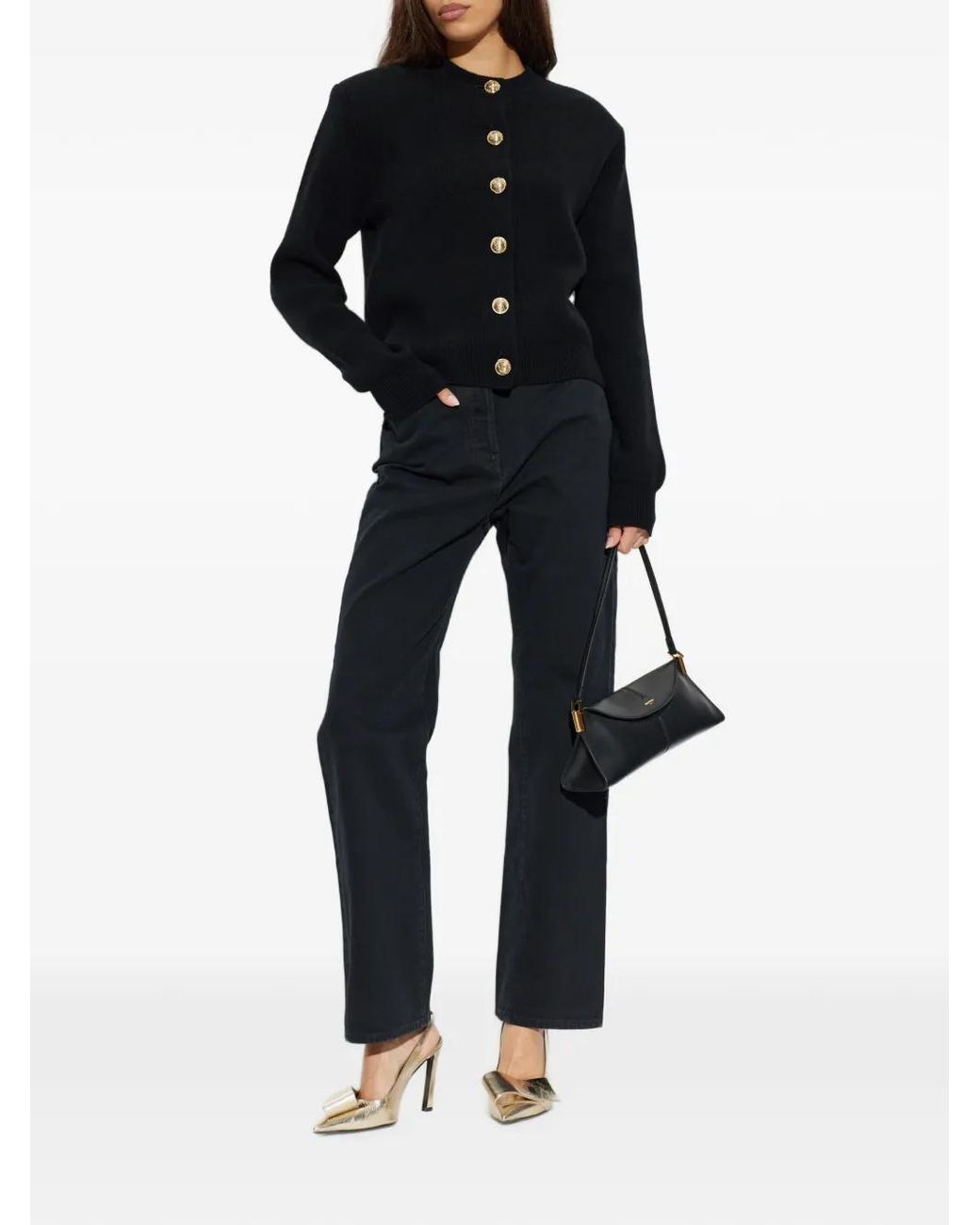 Vaqueros Rectos Balmain de color Black