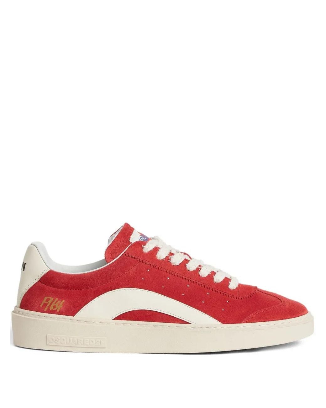 DSquared² Sneakers Aus Wildleder in Red für Herren