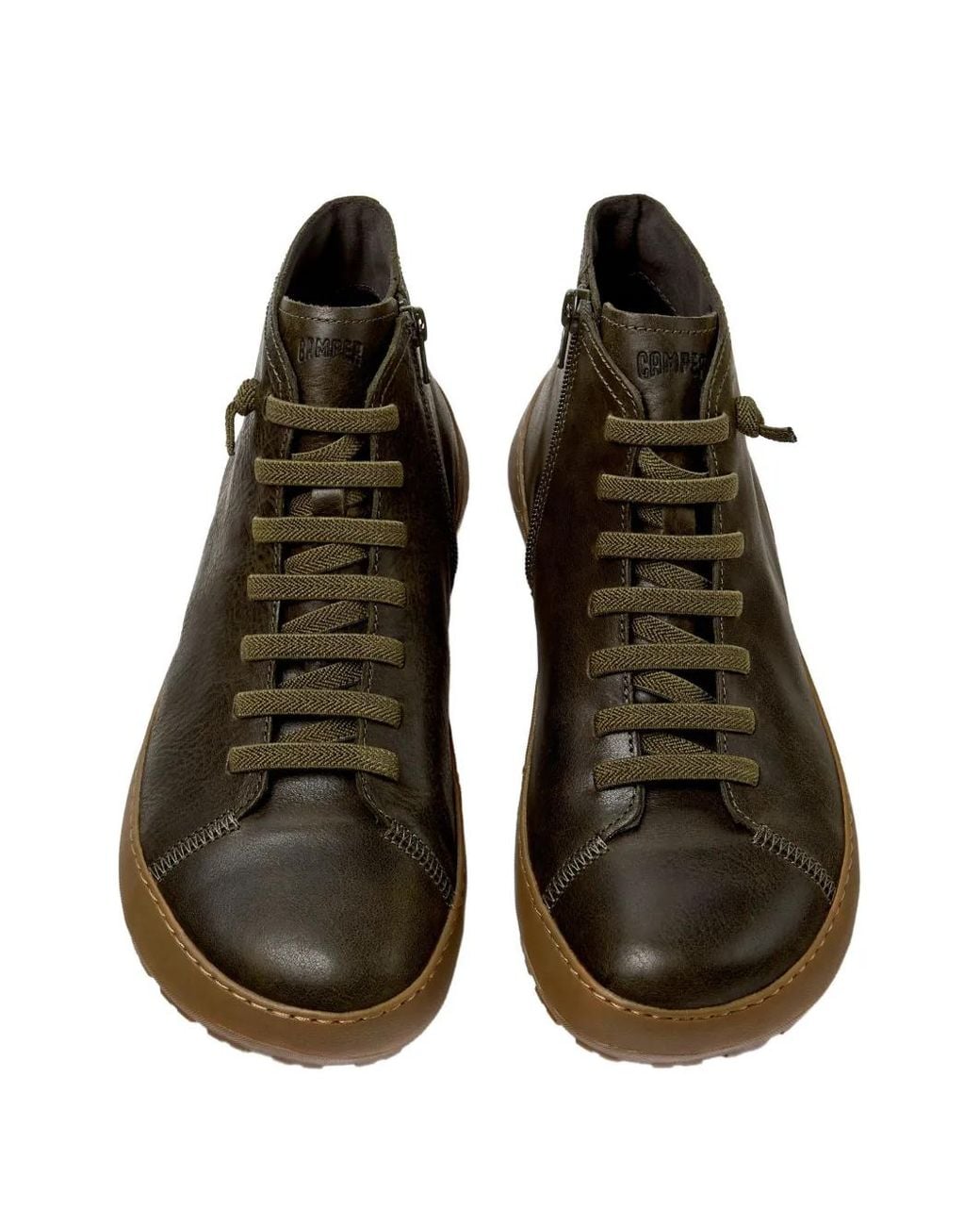Camper Brown Peu Serra Ankle Boots for men
