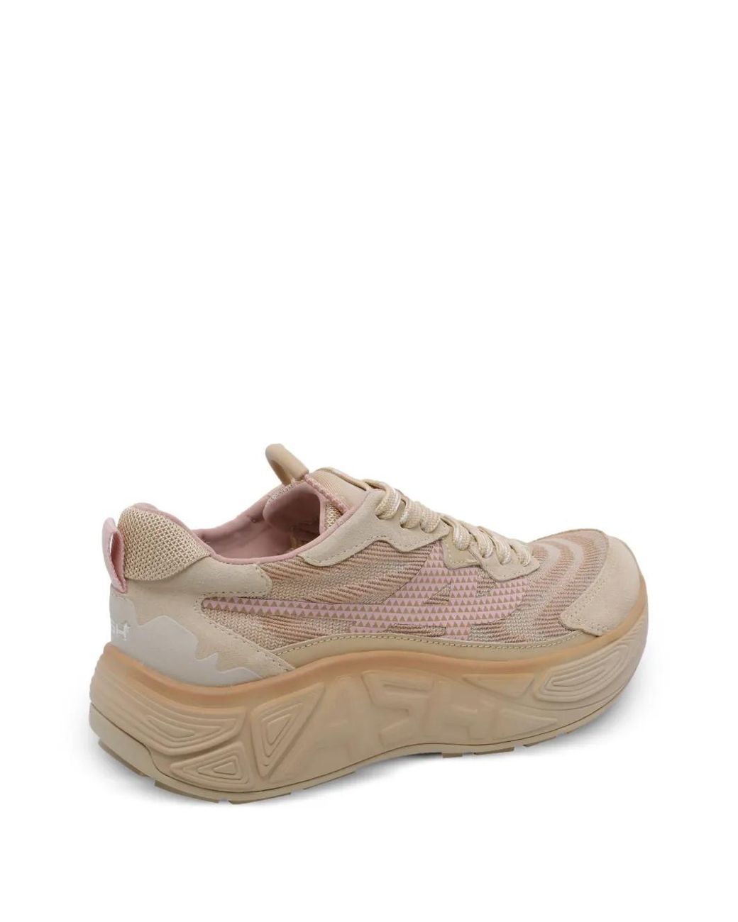 Ash Natural Eagle Round Toe Sneakers