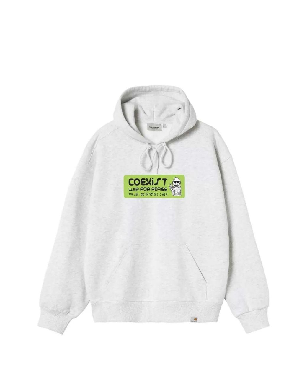 Carhartt White Graphic-Print Hoodie for men