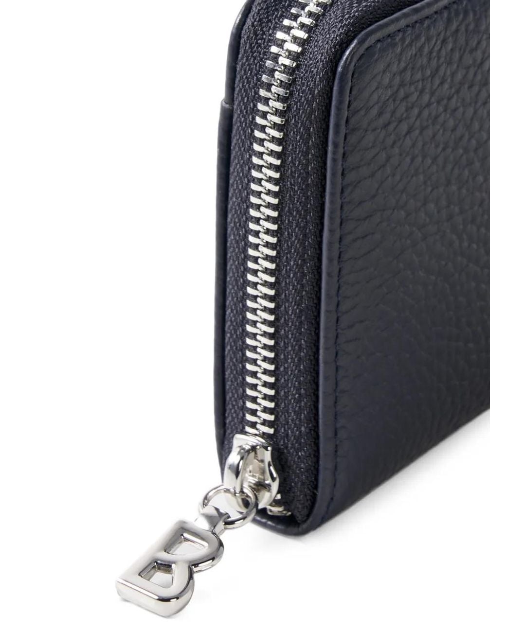 Bogner Blue Wallis Norah Grained-Leather Wallet