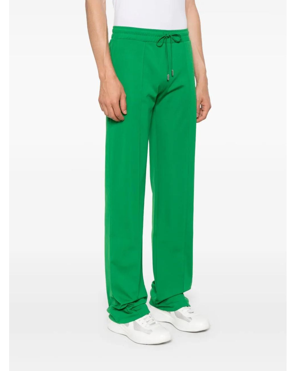 Coperni Green Gerade Jogginghose