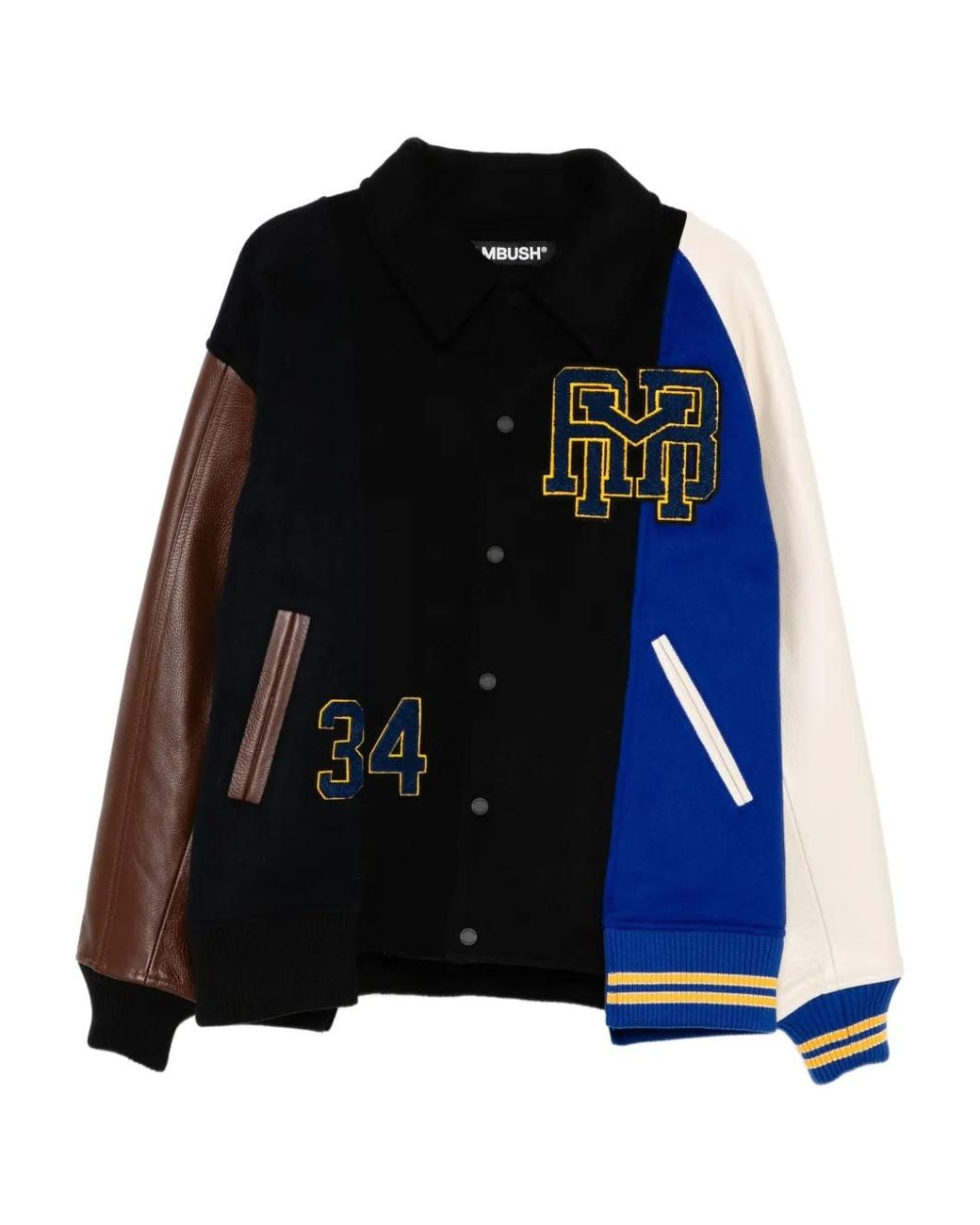 Ambush Black Hyblid Studium Jacket for men