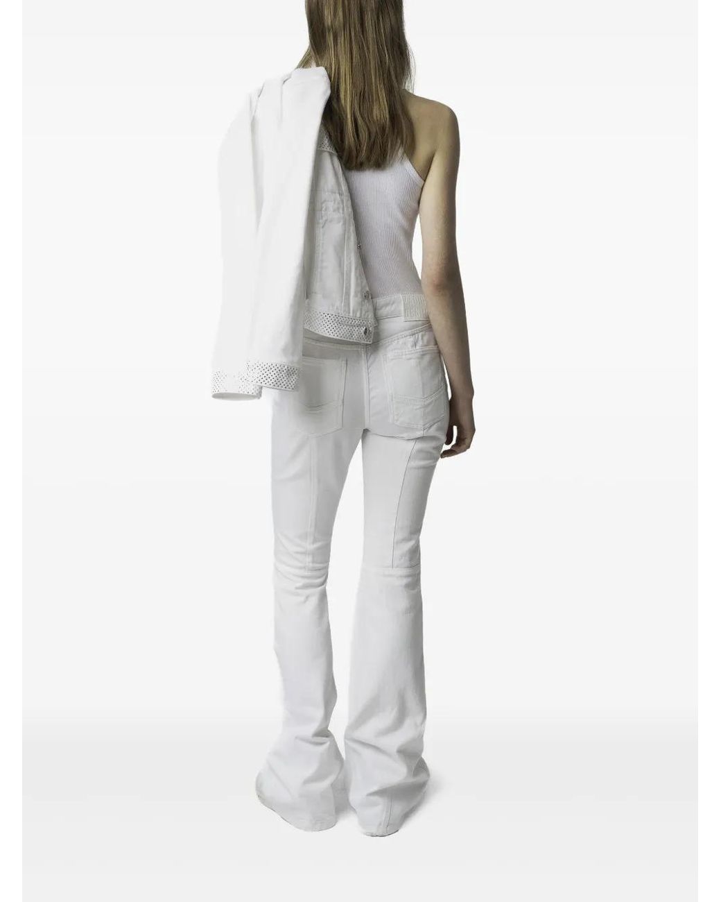Zadig & Voltaire White Flared Jeans