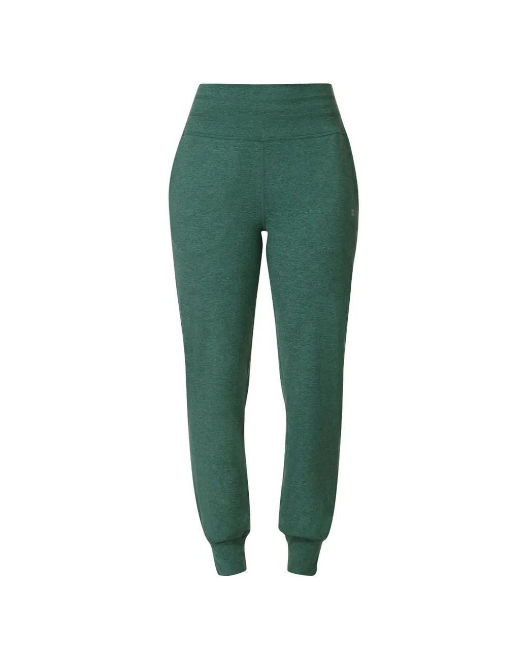 Sweaty Betty Green High-Waisted Track Pants
