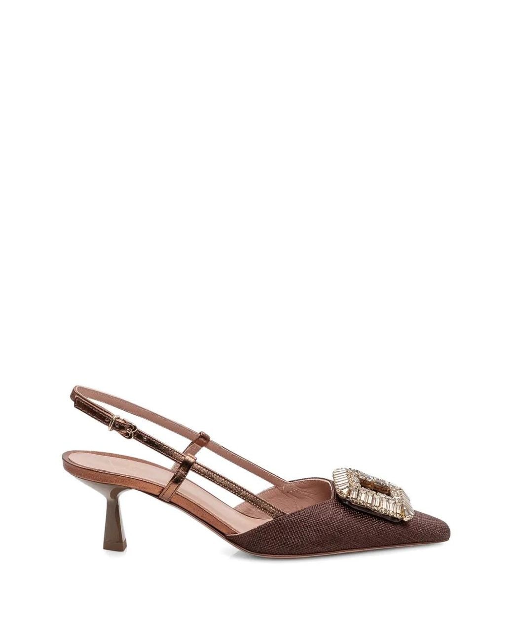 Roberto Festa Pink Ingrid Pointed-Toe Pumps