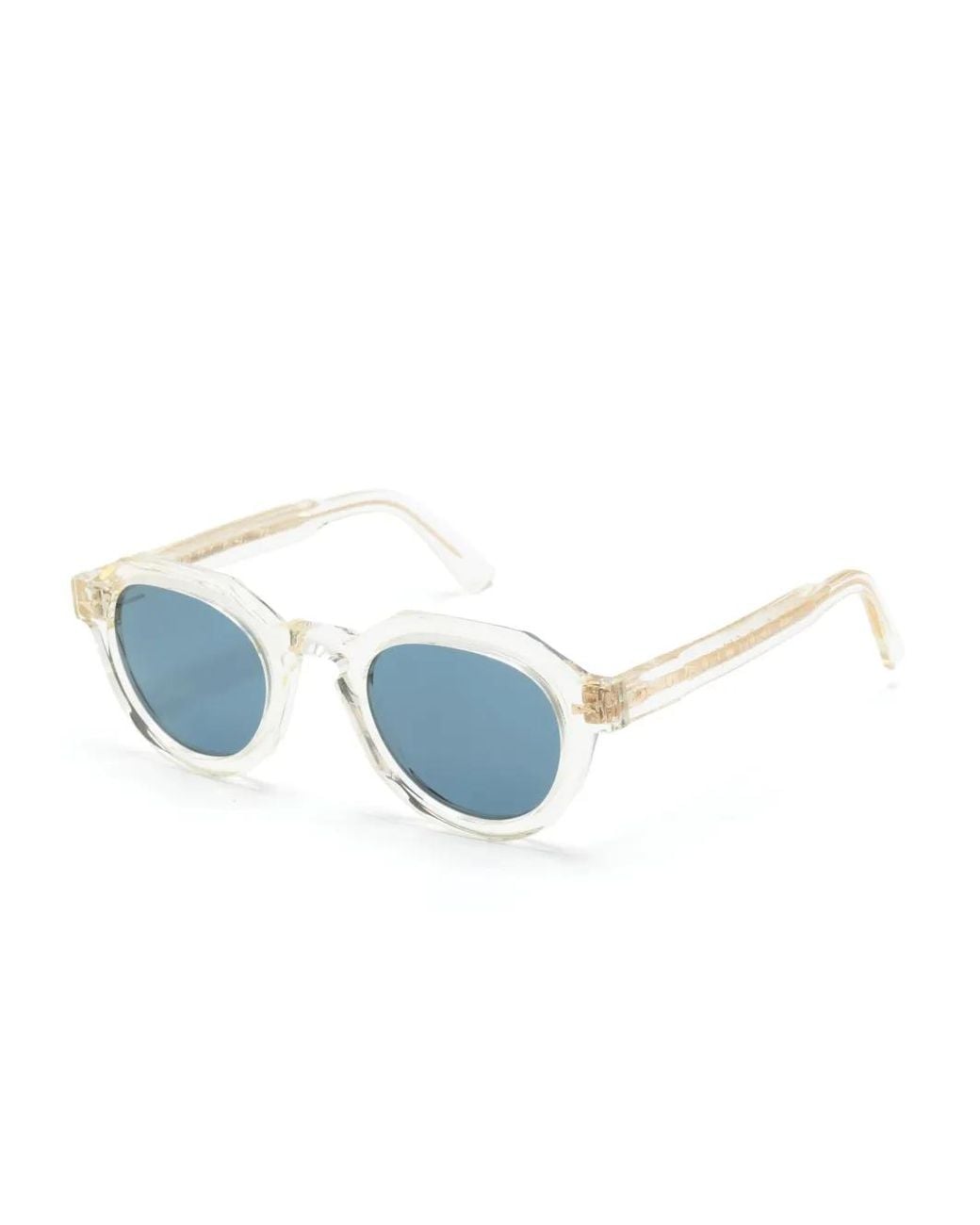 Ahlem Blue Grenelle Round-Frame Sunglasses
