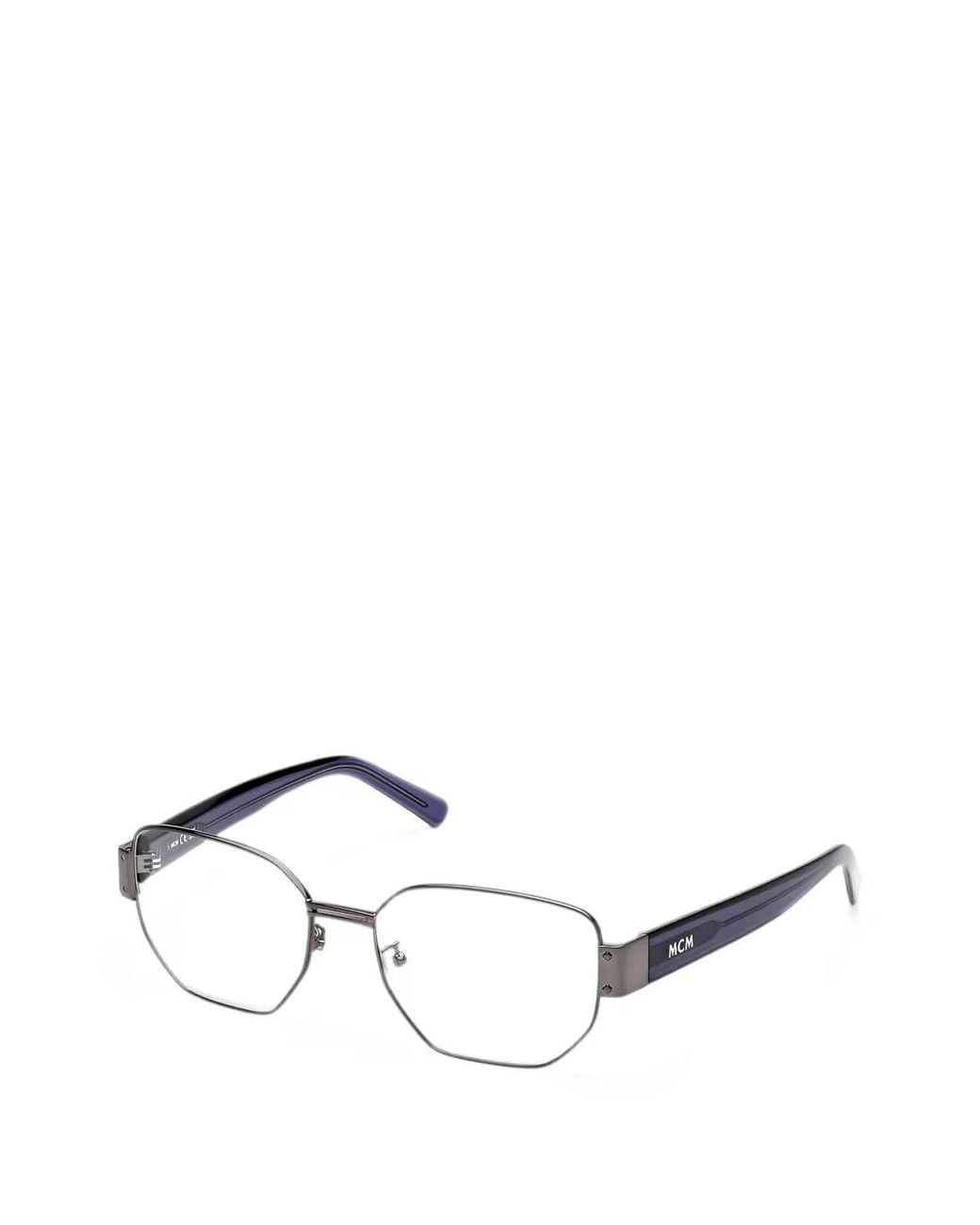MCM Natural Lunettes De Vue À Monture Géométrique