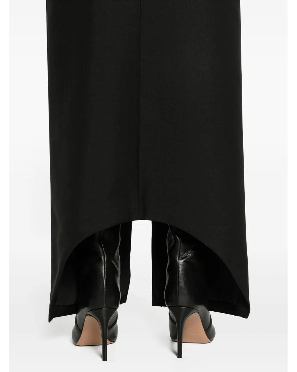 Gonna Lunga Con Spacco di Givenchy in Black