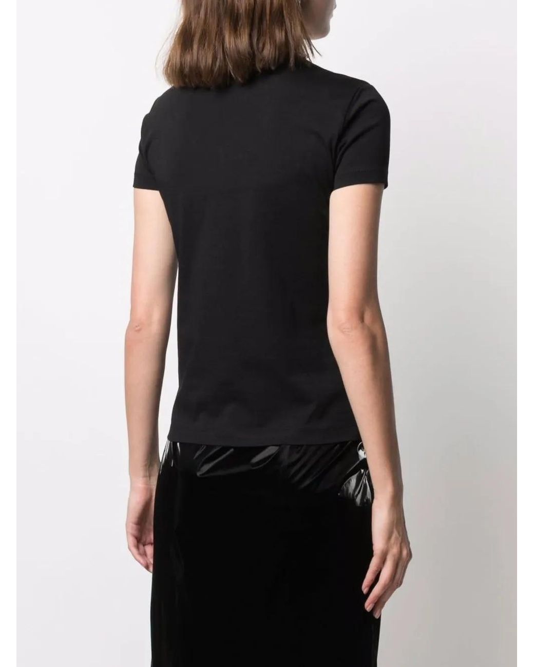 Raf Simons Black Family Portrait-Print T-Shirt