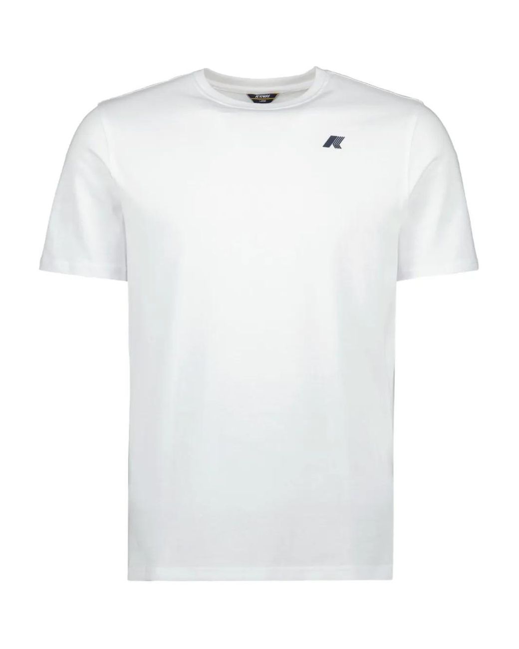 K-Way White Odom Ascii Code Print T-Shirt for men