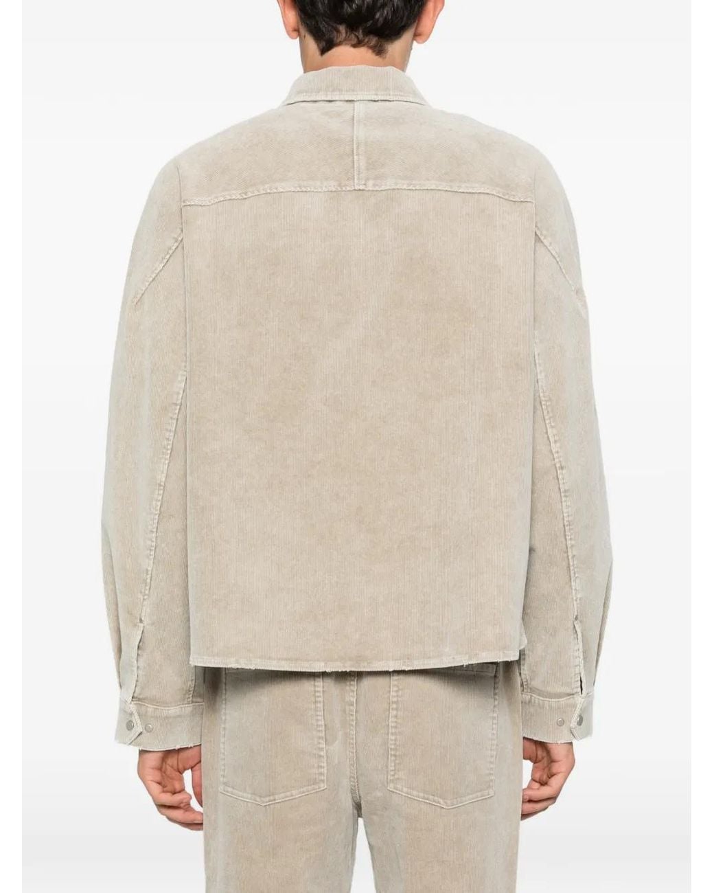 Represent Sierra Cord Hemd in Natural für Herren