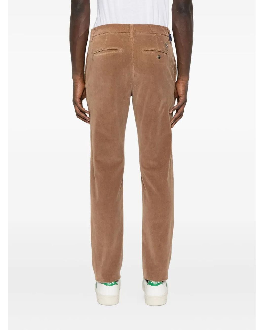 Jacob Cohen Brown Corduroy Trousers for men