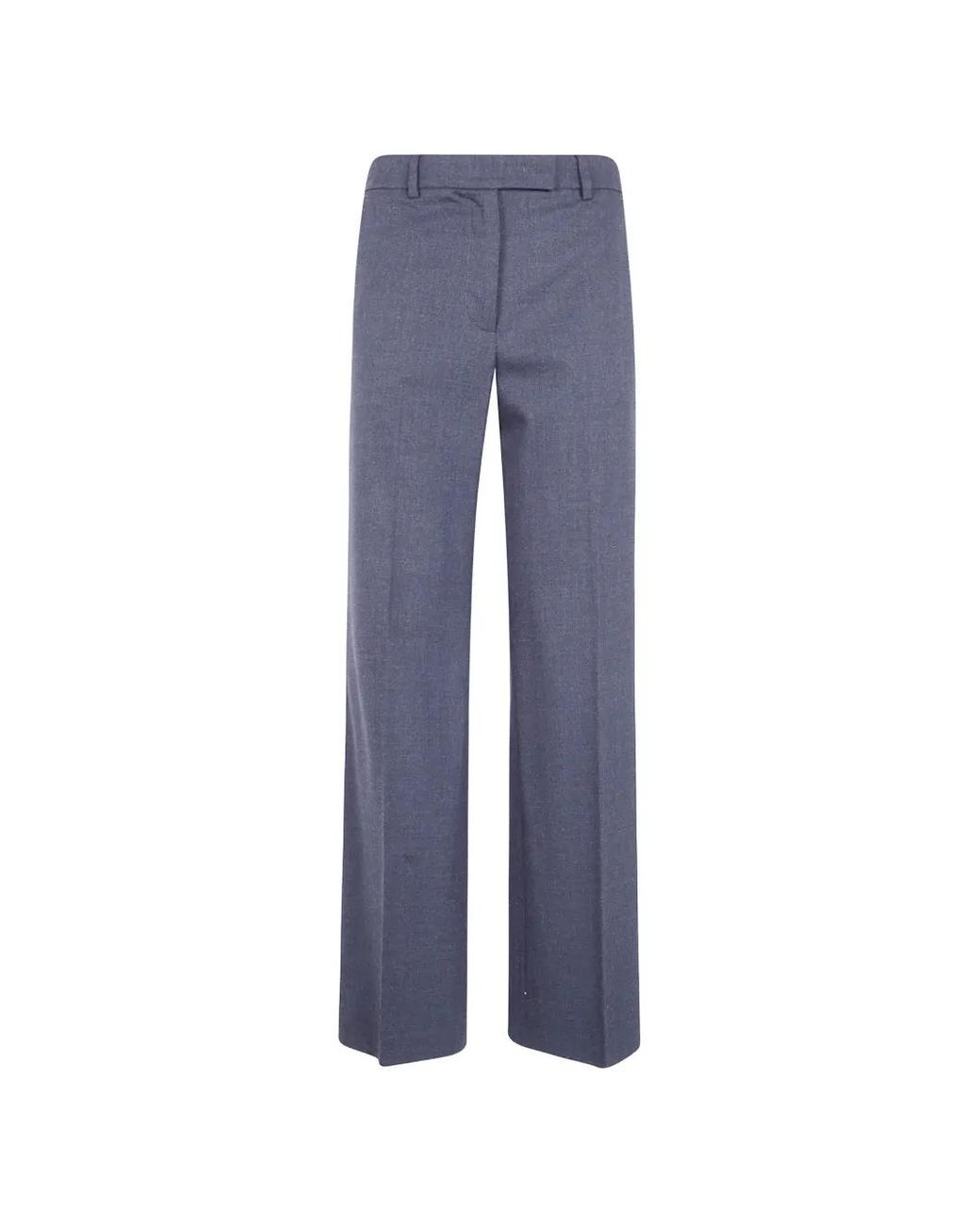 Seventy Straight Plooibroek in het Blue