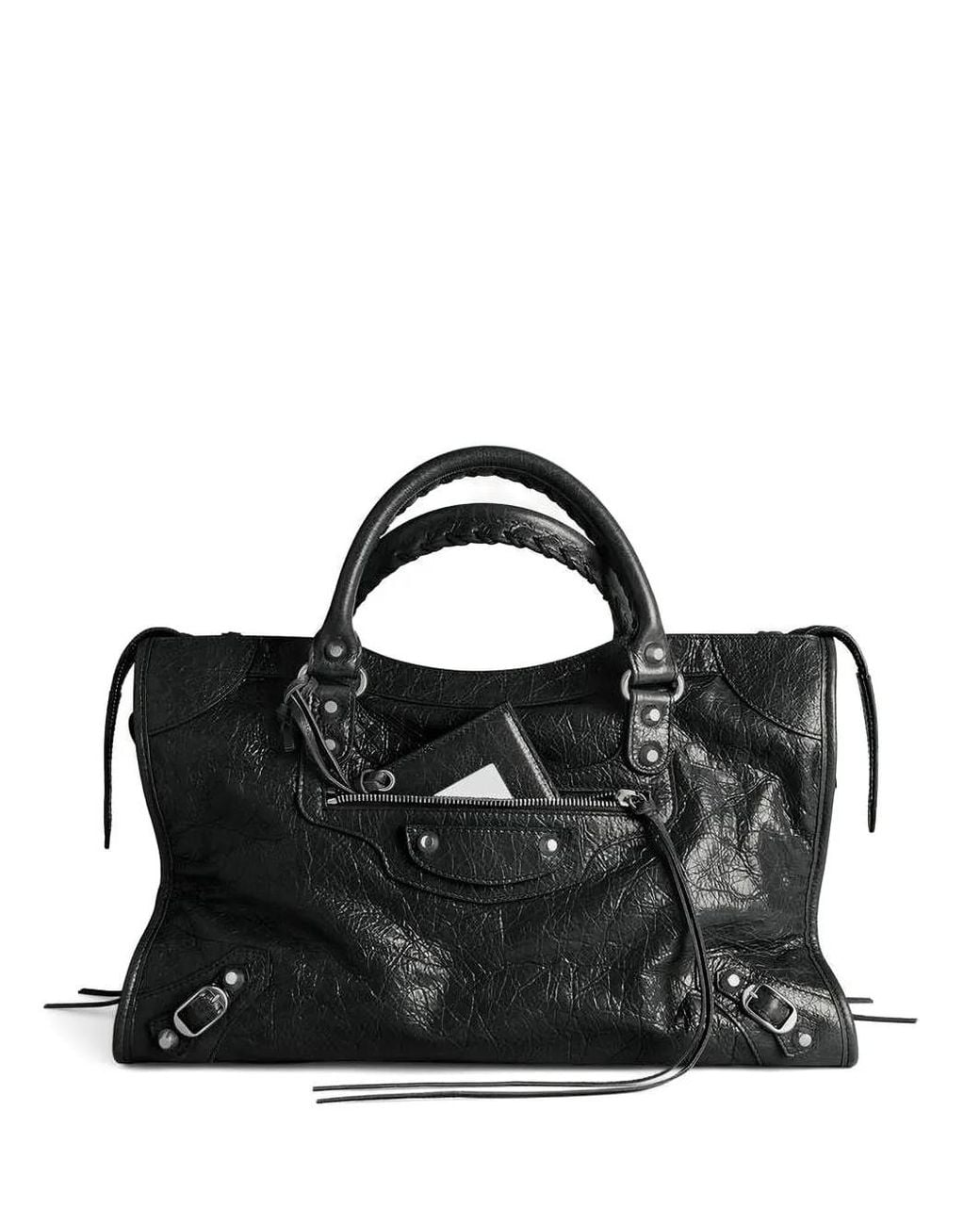 Balenciaga Black Le City Medium Bag