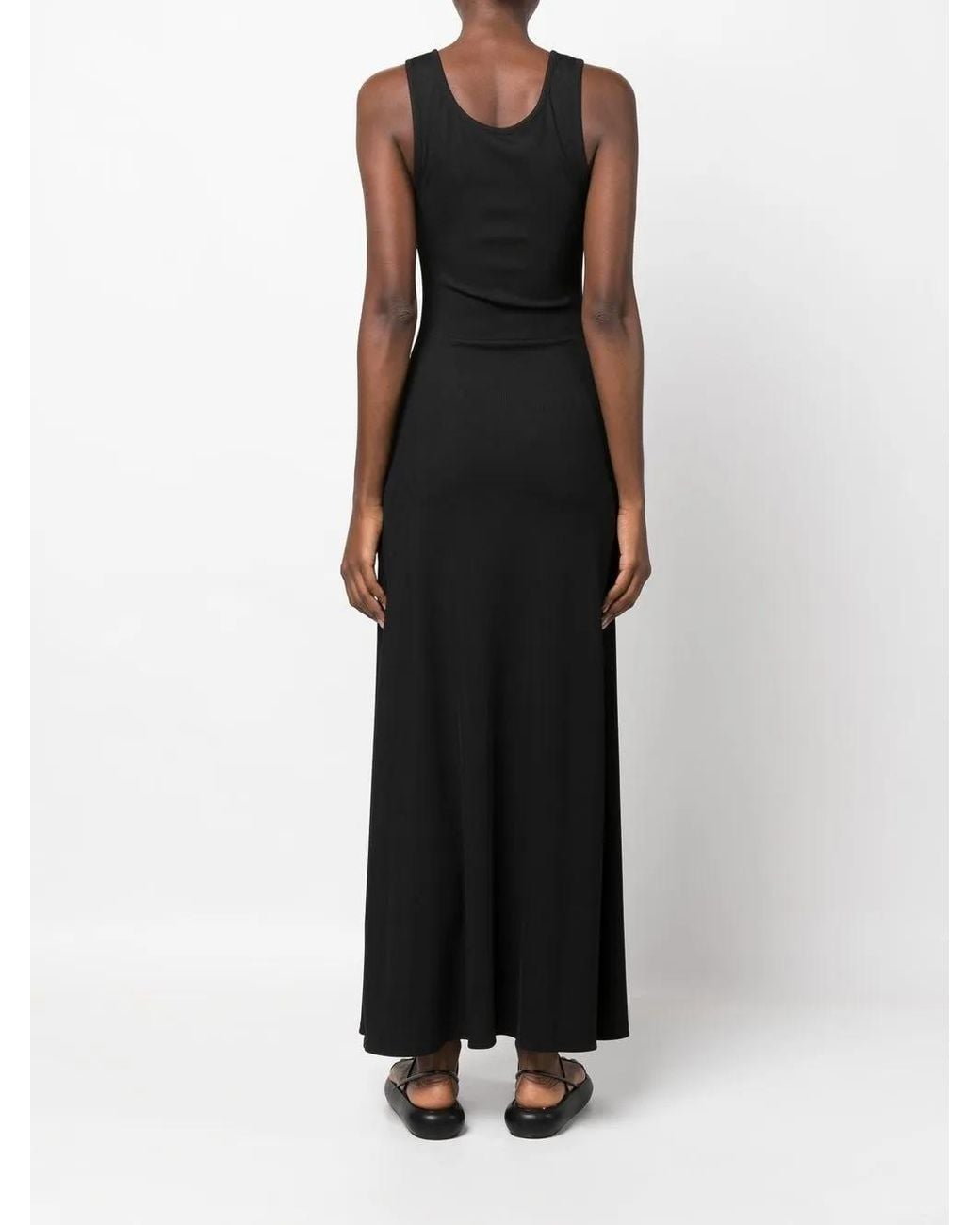 Christopher Esber Black Polar Orbit Cutout Dress