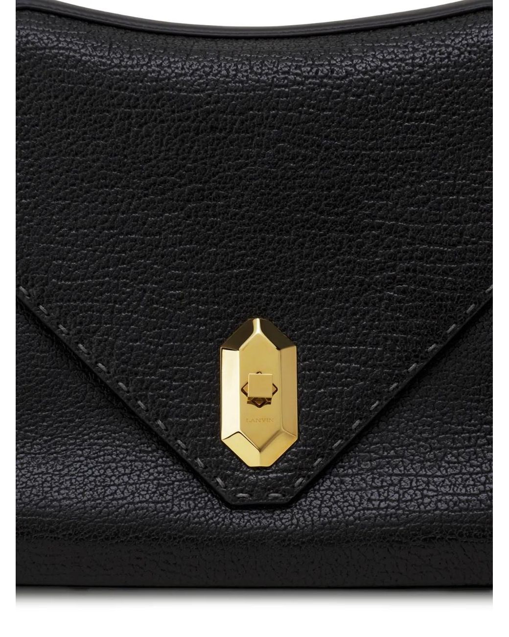 Lanvin Black Le Confident By Leather Bag