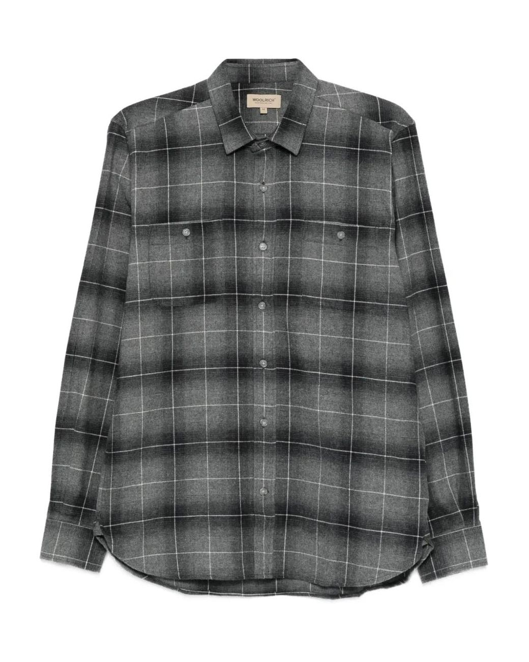 Camisa A Cuadros Woolrich de hombre de color Gray