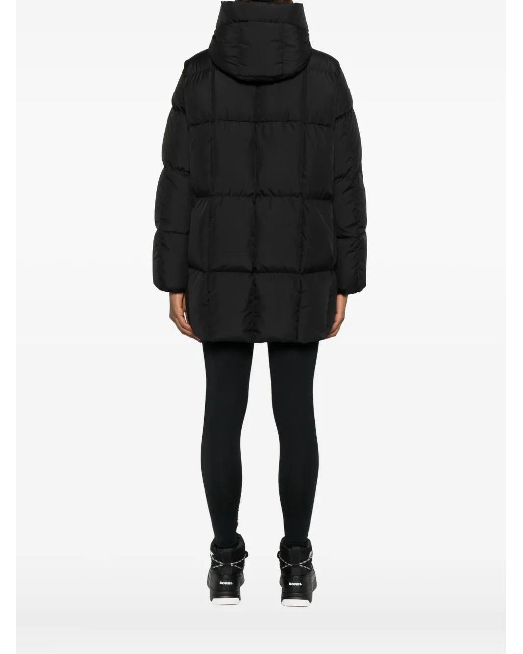 Moncler Black Darbon Quilted Hooded Jacket