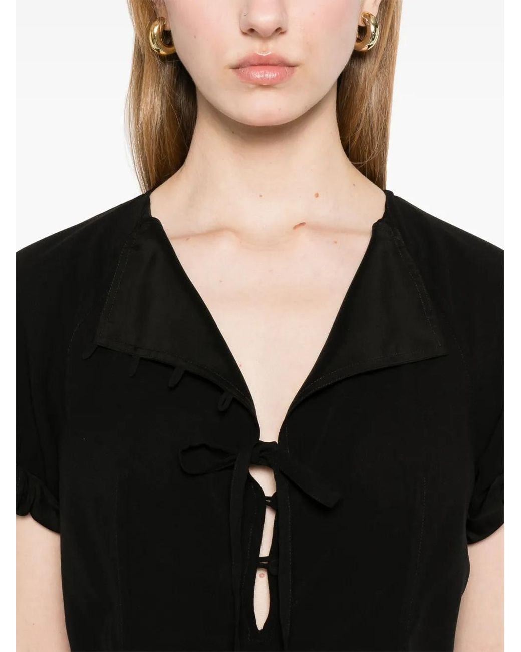 Jil Sander Black Layered Maxi Dress