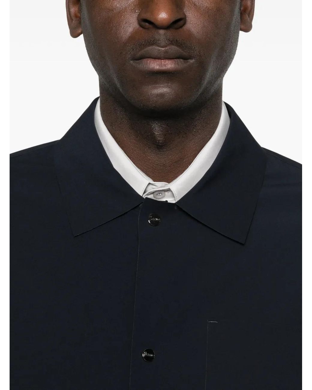 Shacket di Herno in Black da Uomo