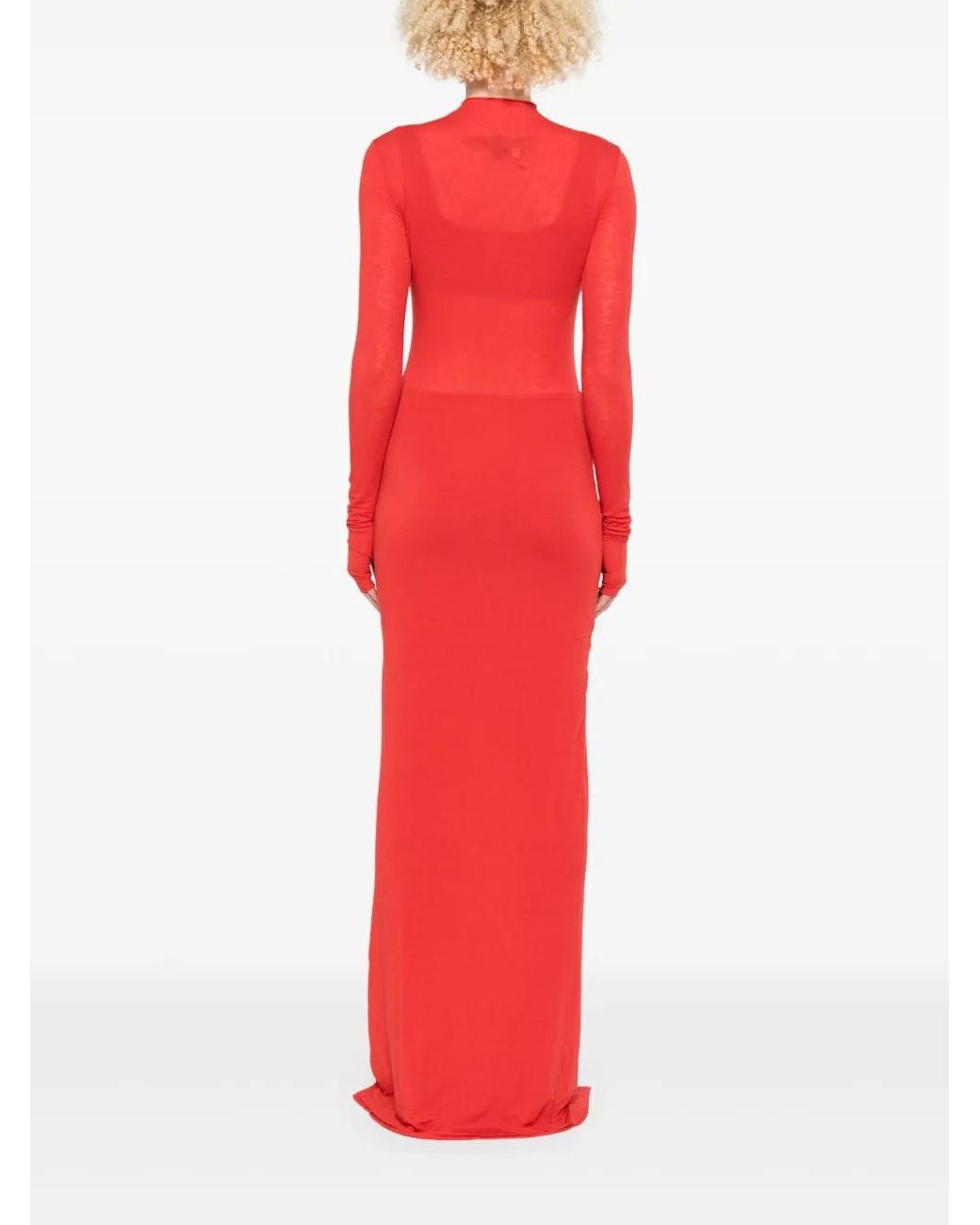 MANURI Camille Dress in Red | Lyst