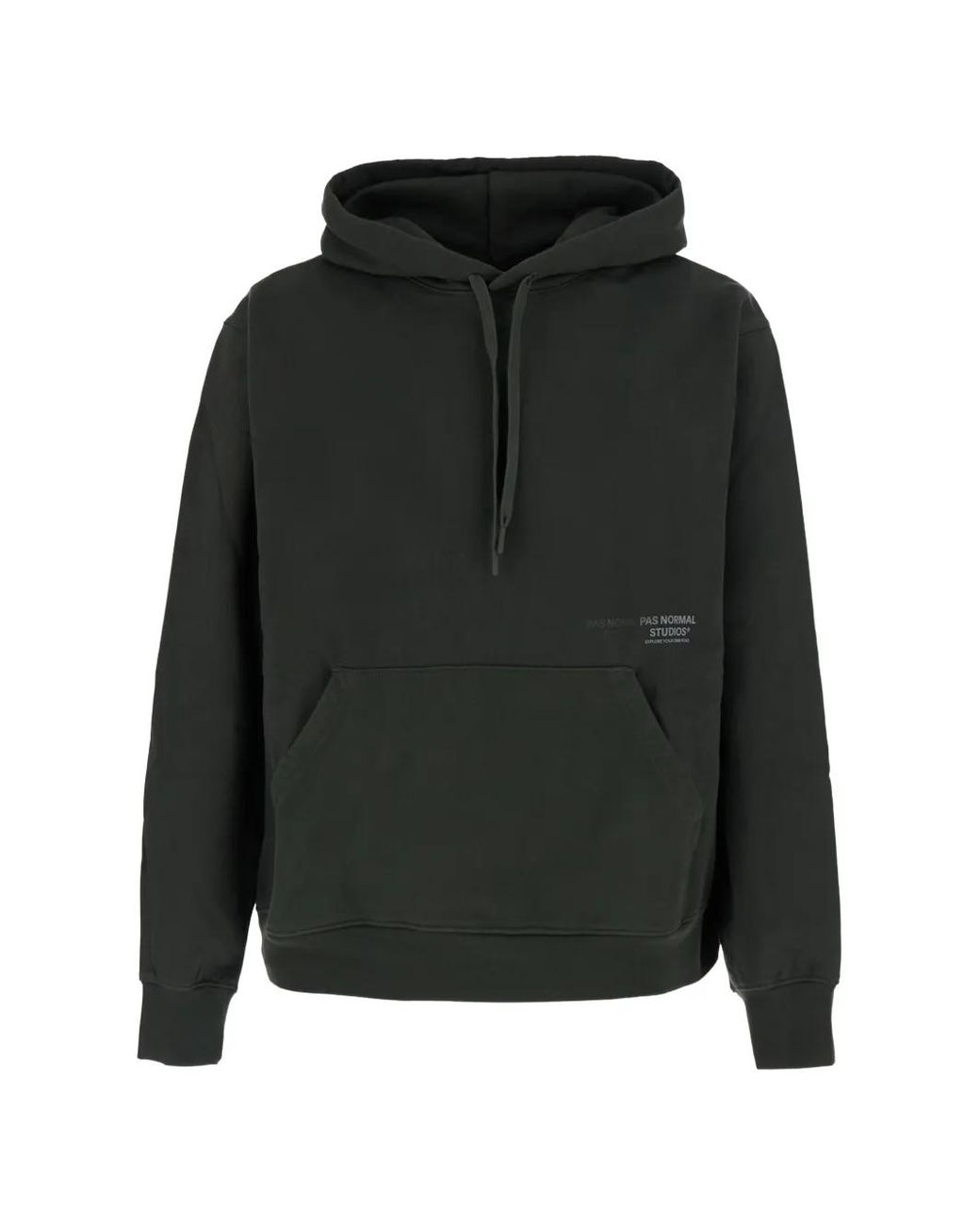 Sudadera De Algodón Con Capucha Y Logo Pas Normal Studios de hombre de color Black