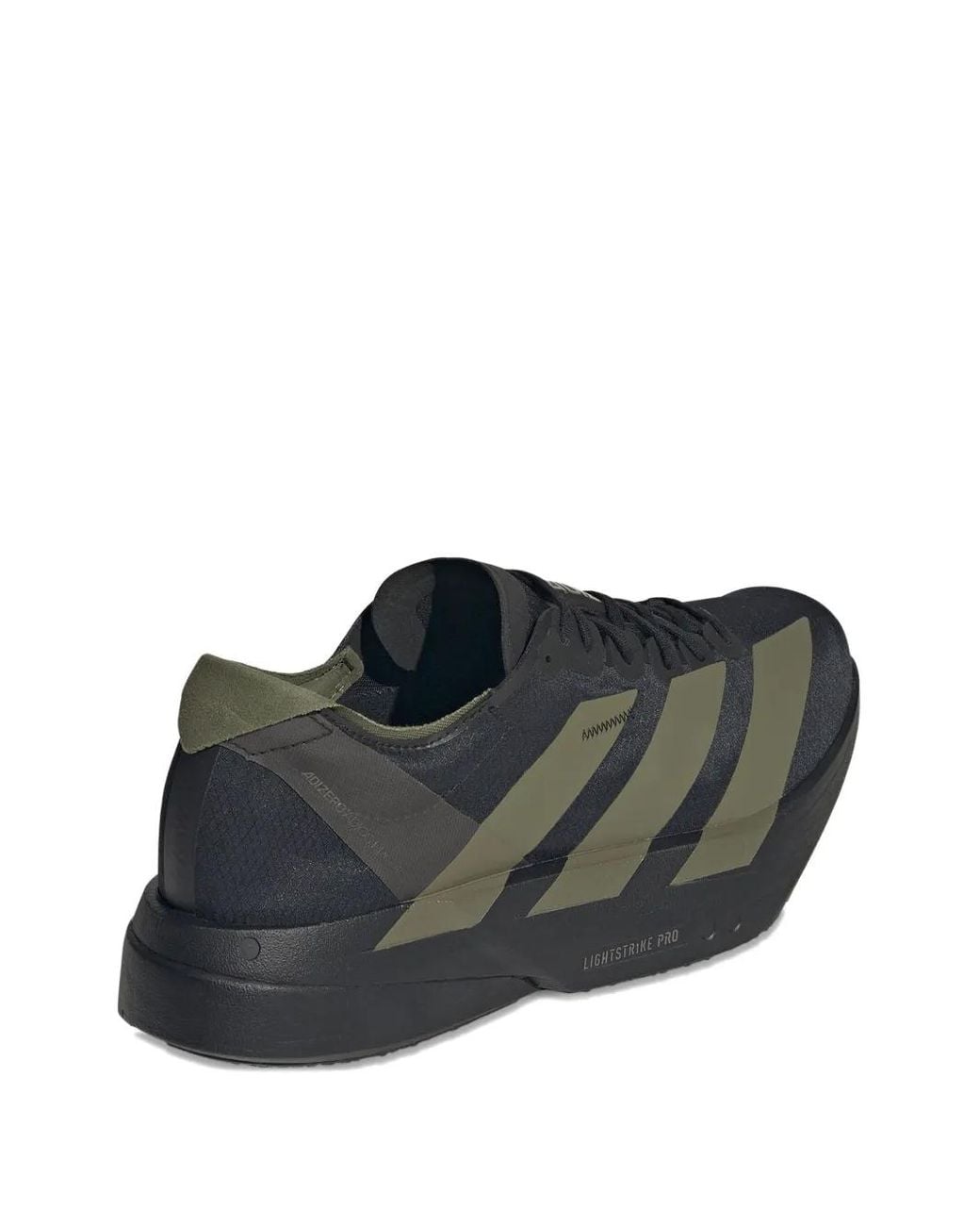 Adidas Black Three-Striped Sneakers