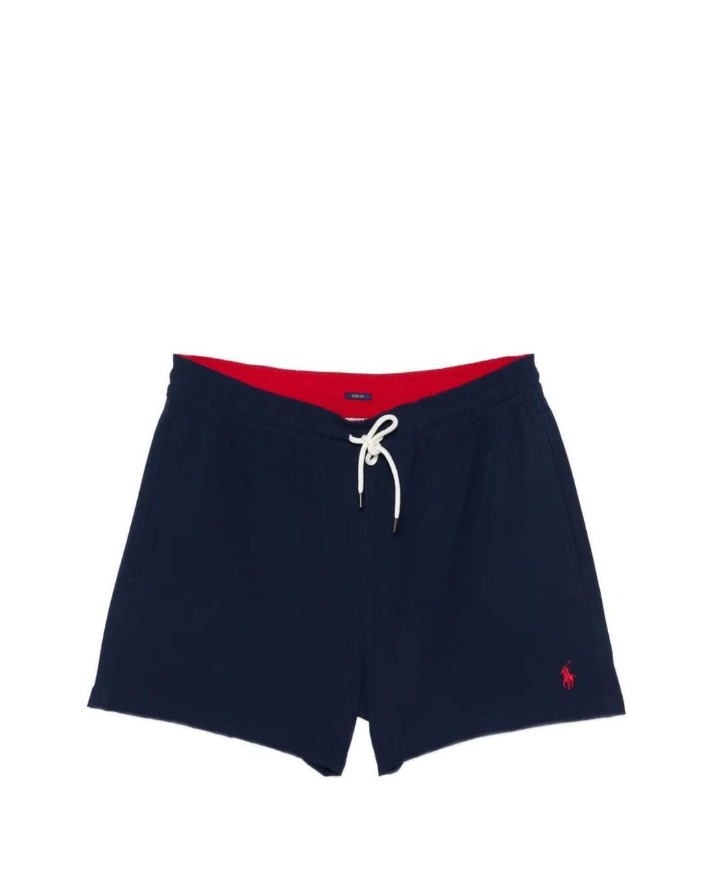Polo Ralph Lauren Blue Logo-Detail Swim Short for men