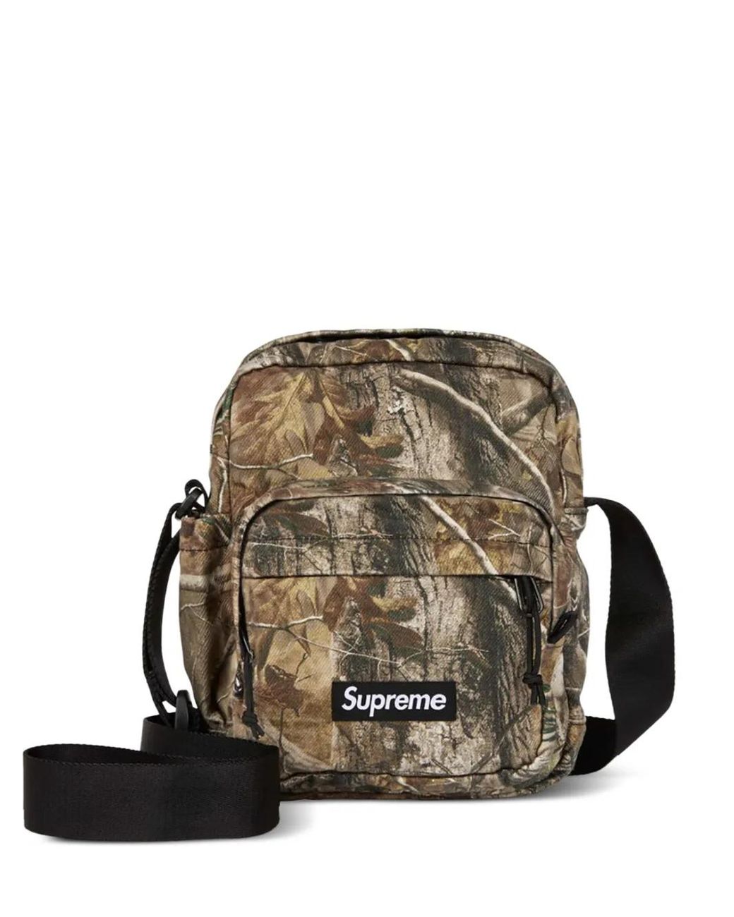 Supreme Green Mini Denim "Camo" Messenger Bag for men