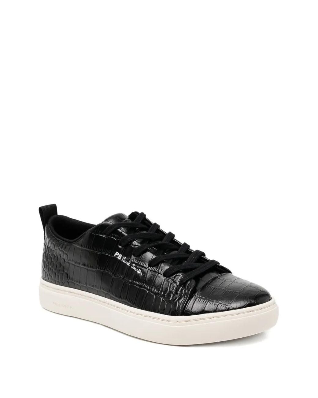 Paul Smith Black Lee Low-Top Trainers for men