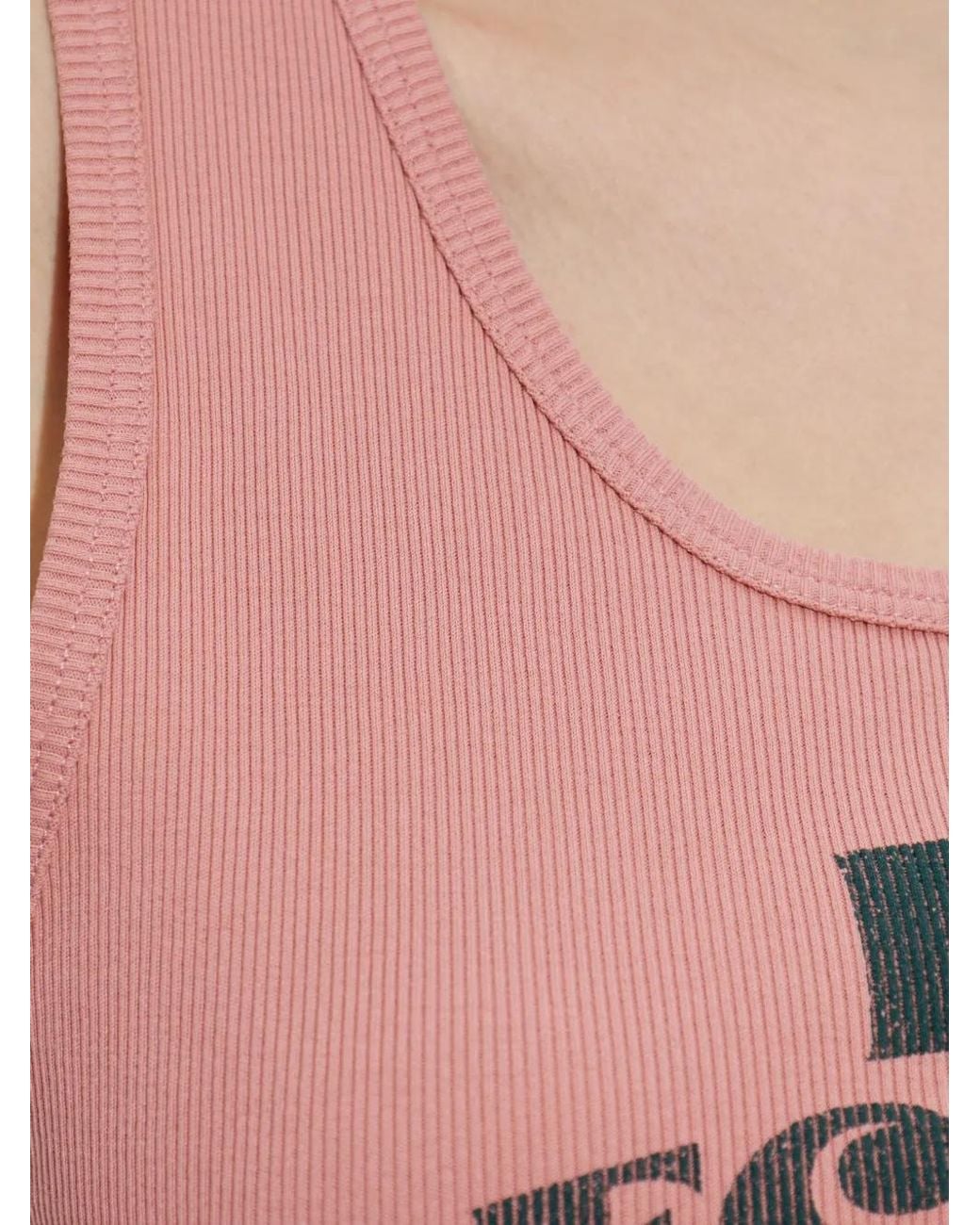 Dolce & Gabbana Pink Printed Tank Top