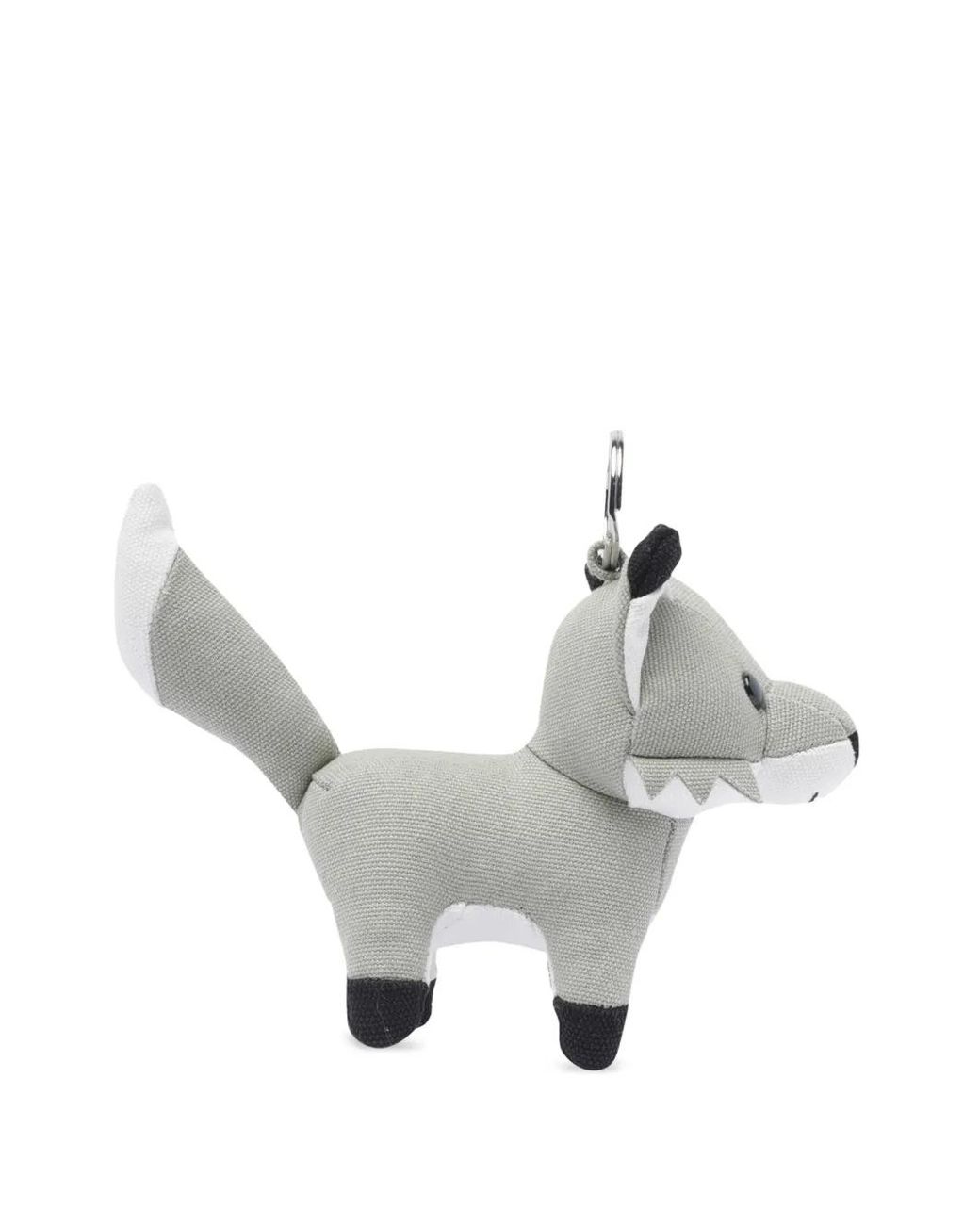 Maison Kitsuné Gray Keychains for men