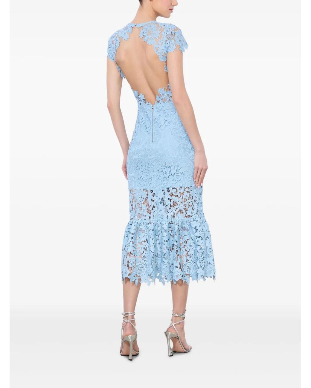 Alice + Olivia Clover Jurk in het Blue