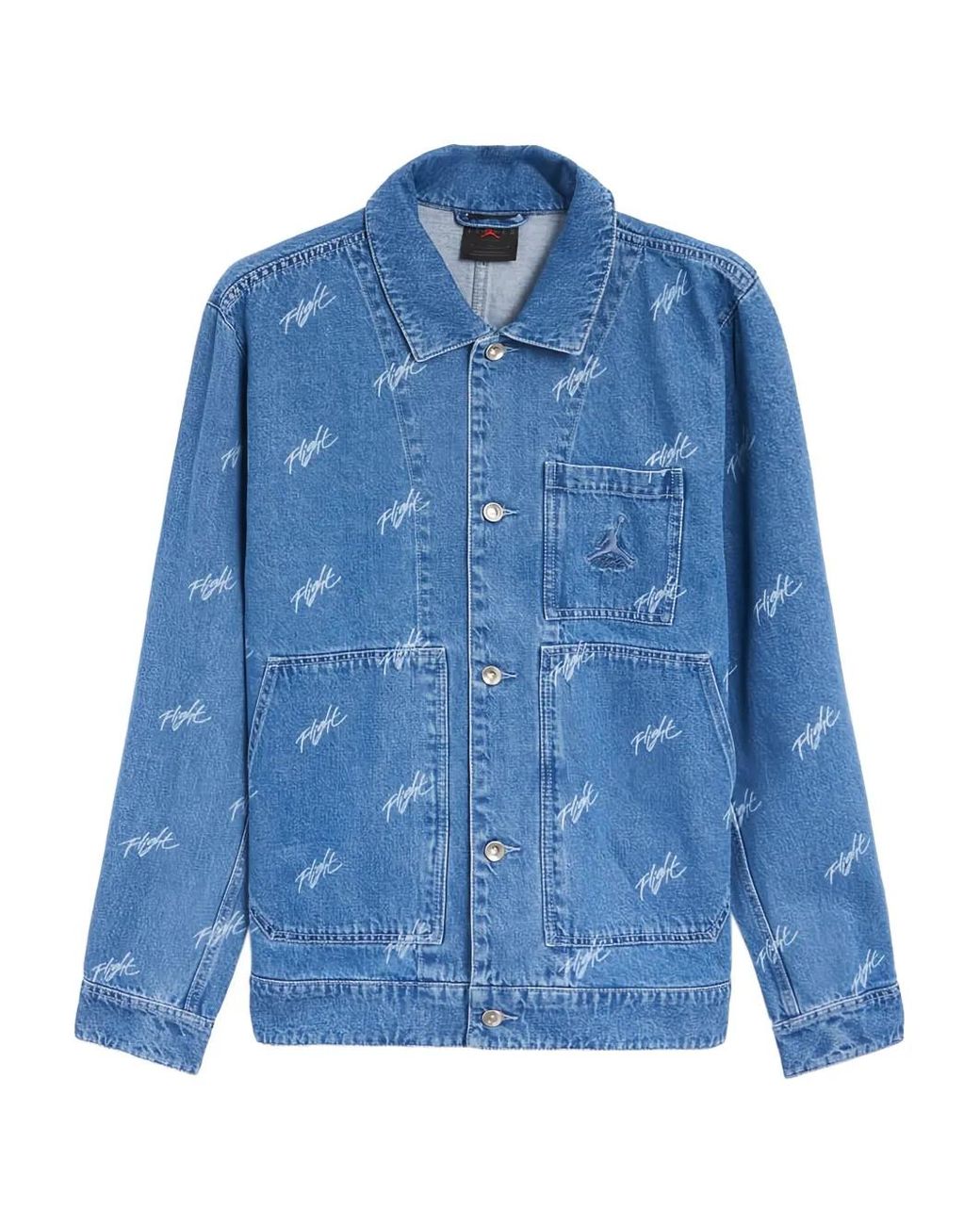 Chaqueta Vaquera Flight Heritage Nike de hombre de color Blue