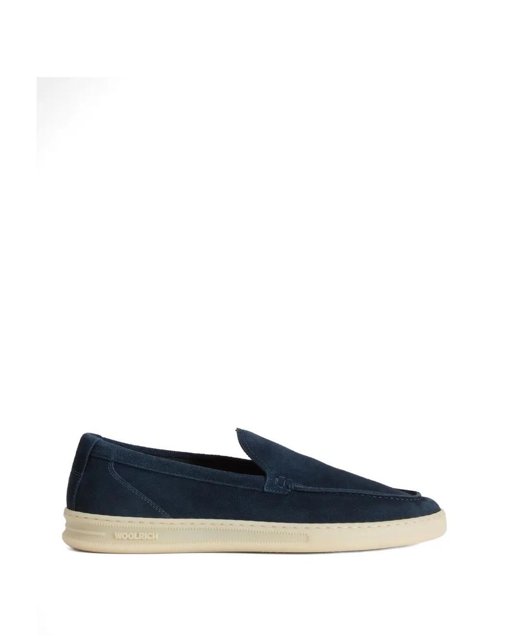 Woolrich Blue Suede Loafers for men