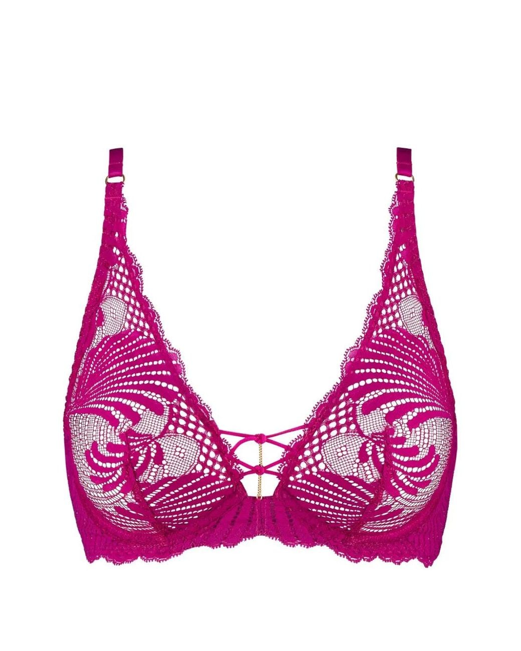 Aubade Pink Rythm Of Desire Lace Bra