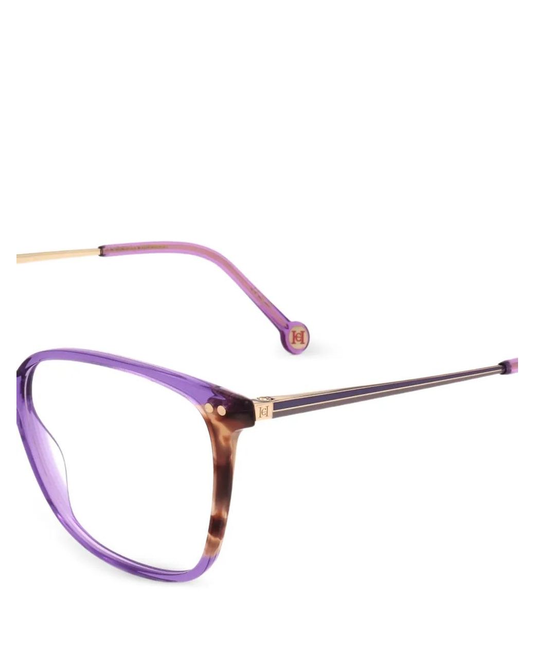 Carolina Herrera White Square-Frame Glasses