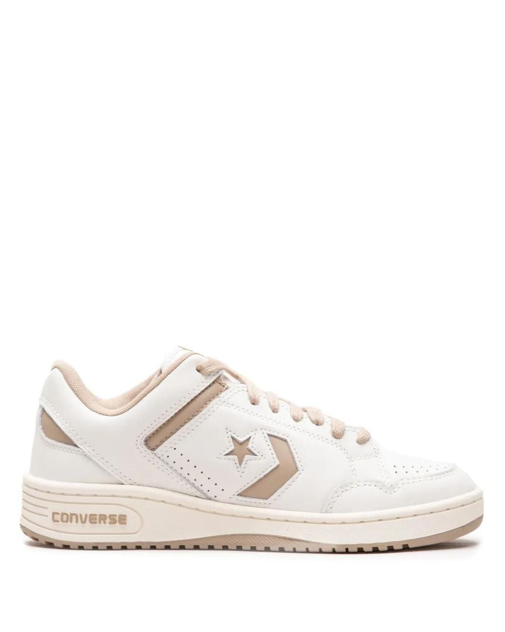 Converse White Weapon Leather Sneakers for men