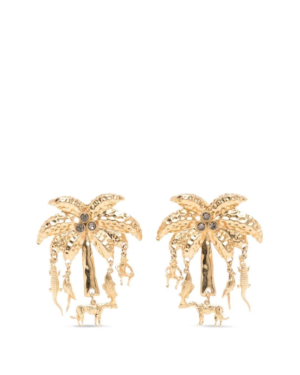 Jacquemus Metallic The Palmier Earrings