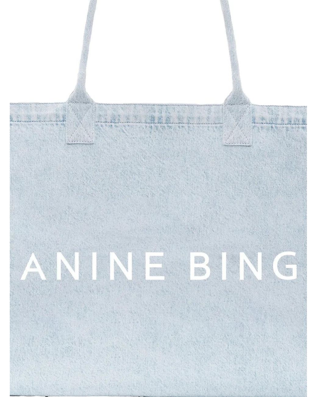 Borsa Tote di Anine Bing in Gray