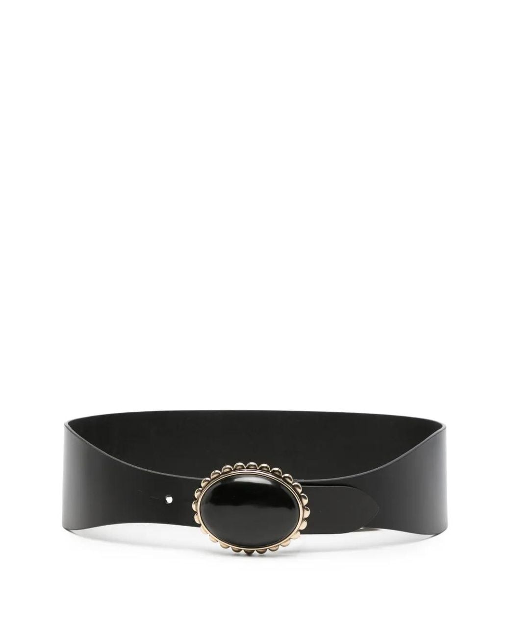 Isabel Marant Black Nyla Leather Belt