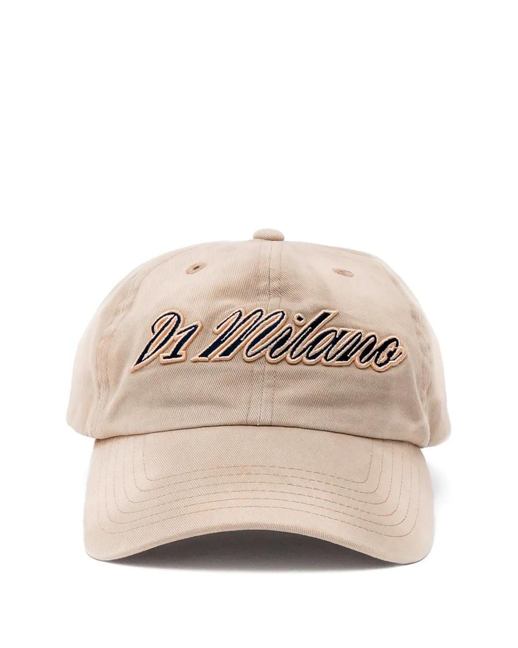 Cappello Con Logo di D1 Milano in Natural