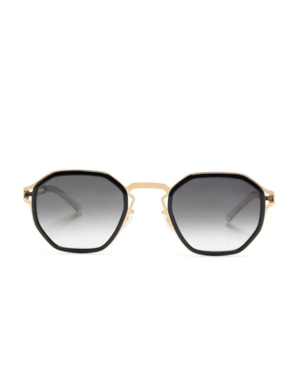 Mykita Black Gia Geometric-Frame Sunglasses