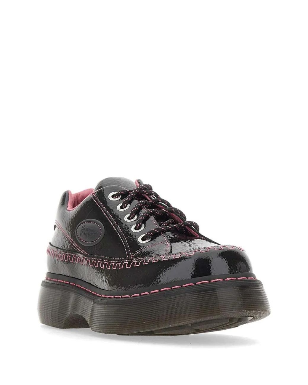 Dr. Martens Black Buzz 5-Eye-Stitching Trainers